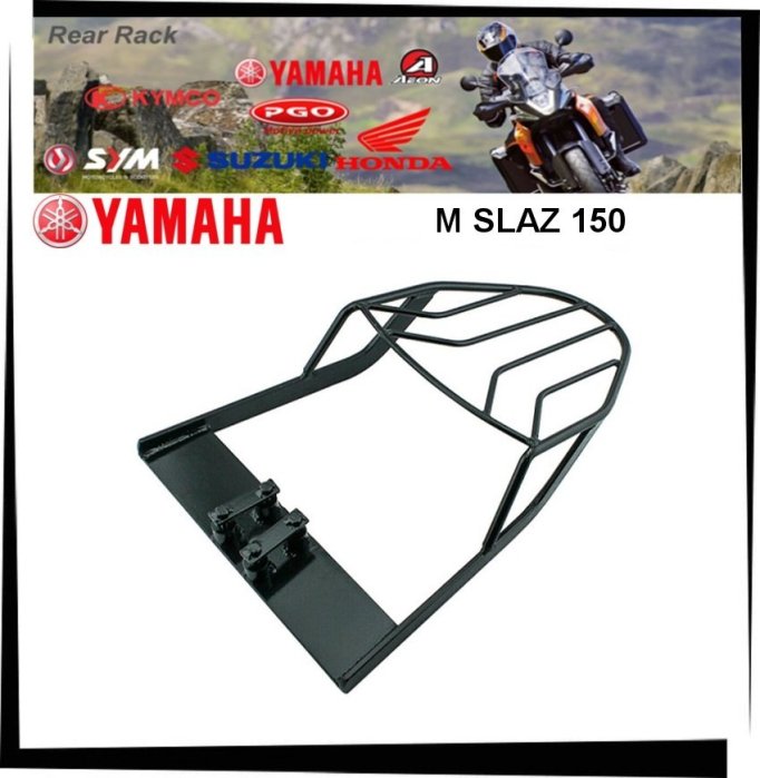 【TL機車雜貨店】YAMAHA MSLAZ M-SLAZ XABRE MT15 後架 後箱架 後貨架 行李箱架 鐵架