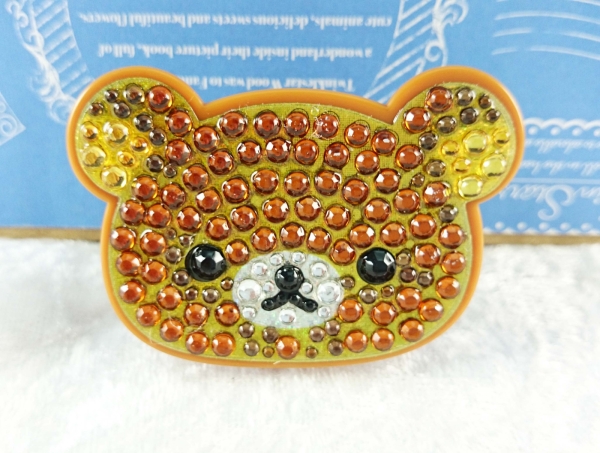 【震撼精品百貨】Rilakkuma San-X 拉拉熊懶懶熊~耳機固定夾