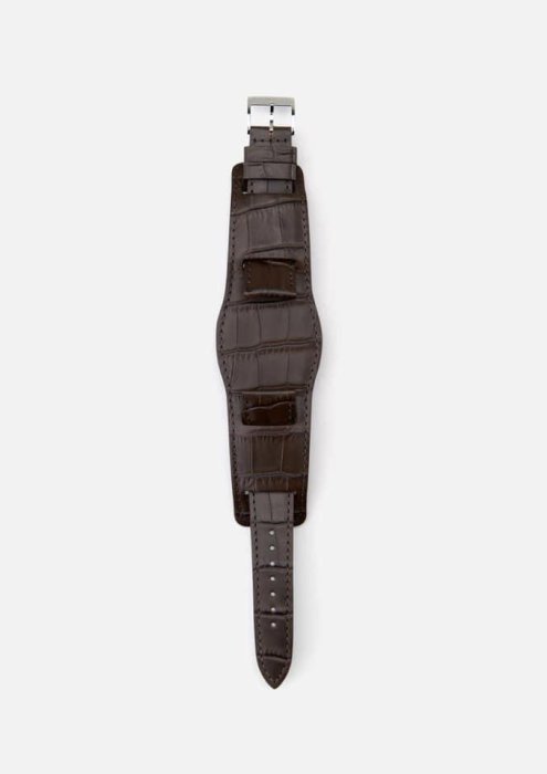 時計 NEIGHBORHOOD LEATHER EMB WATCH BAND NAVY Navy_Lin_Black_da9969c5-bc3f-