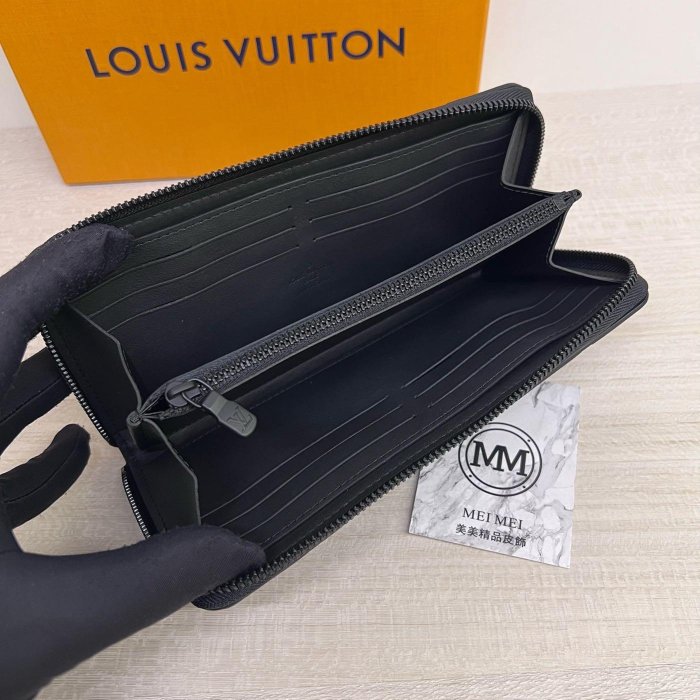 30年老店預購LOUIS VUITTON Portafoglio Zippy Horizontal 拉鍊長夾