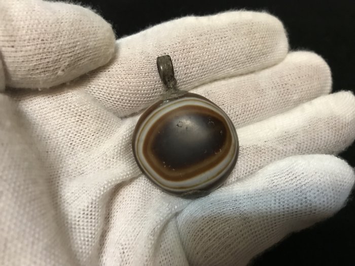 古珠羊眼板珠一眼天珠| Yahoo拍賣