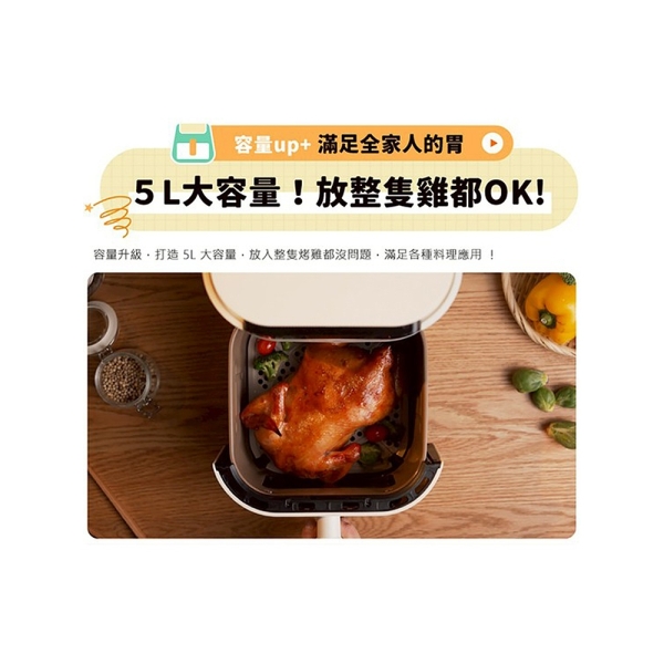 歌林Kolin 透視旋風氣炸鍋5L KNJP-SD2063 | 氣炸鍋| Yahoo購物中心