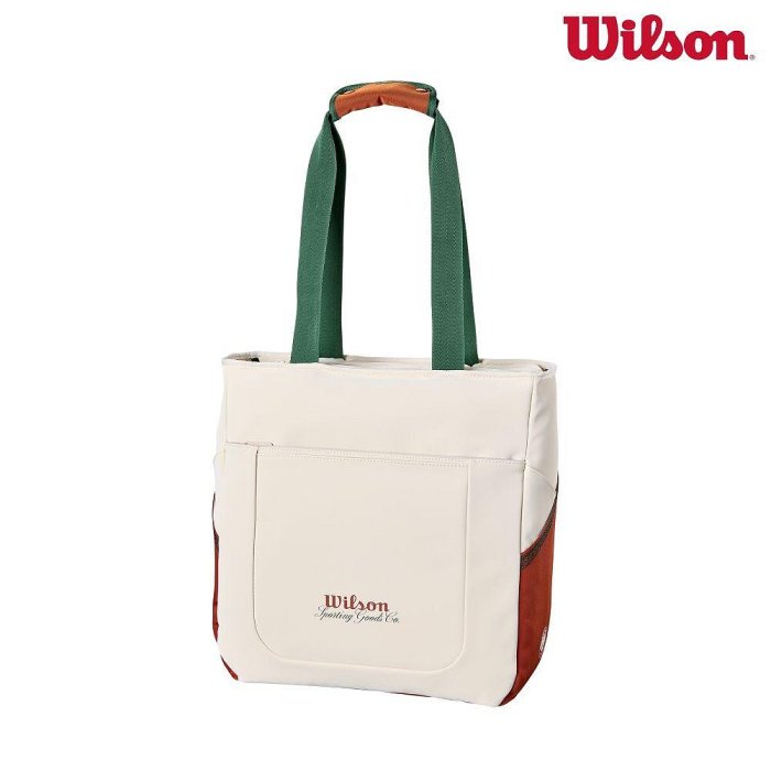 【曼森體育】Wilson ROLAND GARROS 2026 TENNIS TOTE Cream 托特包 米色 法網系列