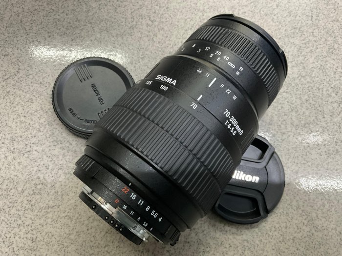 [保固一年] [高雄明豐] 9新 SIGMA APO DG 70-300mm F4-5.6 MACRO for Nikon 便宜賣 [Q0808]
