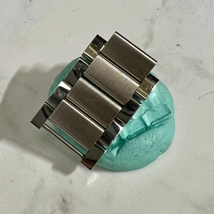 【OMEGA 歐米茄】阿波羅11號 50週年紀念腕錶超霸系列  原裝原廠專用錶節  / 寬度15mm