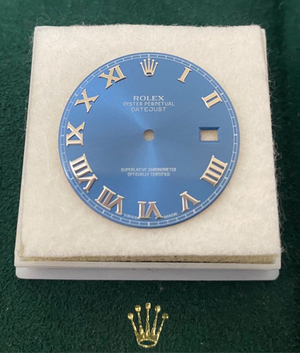 ROLEX 原裝藍色羅馬字面盤 DJ 2(116300,116334)41mm鋼錶款116234,116234,1601