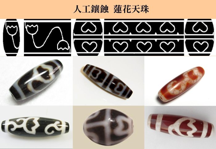 天地靈珠蓮花天珠天眼珠/天珠/雪花礦| Yahoo拍賣