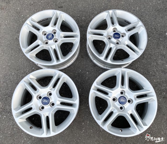 二手/中古鋁圈 福特 Ford fiesta 16吋 4孔100 原廠 銀 TIERRA SWIFT ALTIS 可 下