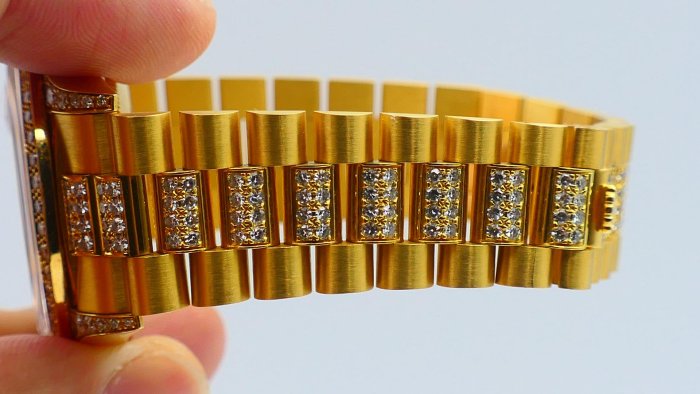 【美好時光】ROLEX勞力士18388 盒單全 Pleiades 昴宿星團紅寶石滿天星面盤!