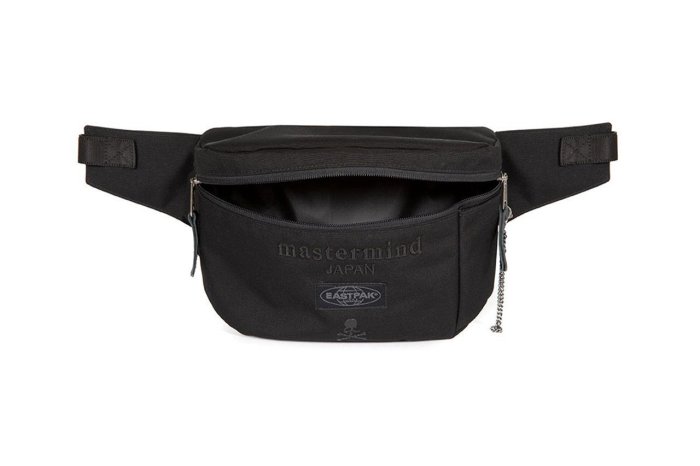 南◇2021 6月EASTPAK X MMJ MASTERMIND TOKYO 黑色側背包腰包骷髏頭