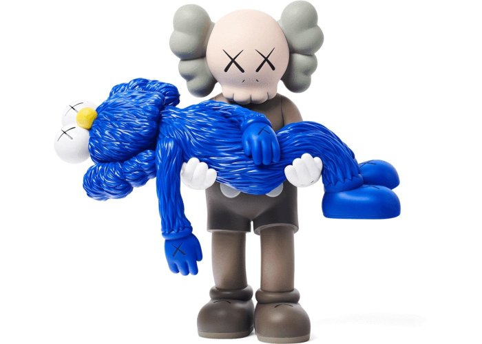 IMPRESSION】KAWS Gone Vinyl Figure Black/Brown/Grey Set 現貨