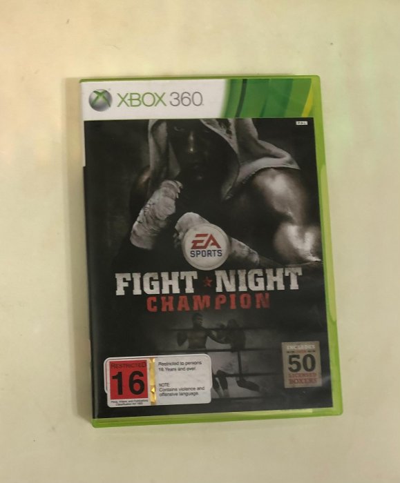 XBOX360 勁爆實況拳擊：冠軍之路 英文版 fight night champion