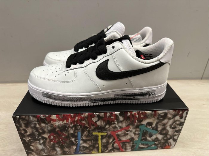 【S.M.P】PEACEMINUSONE x Nike Air Force 1 白黑 GD 權志龍 DD3223-100
