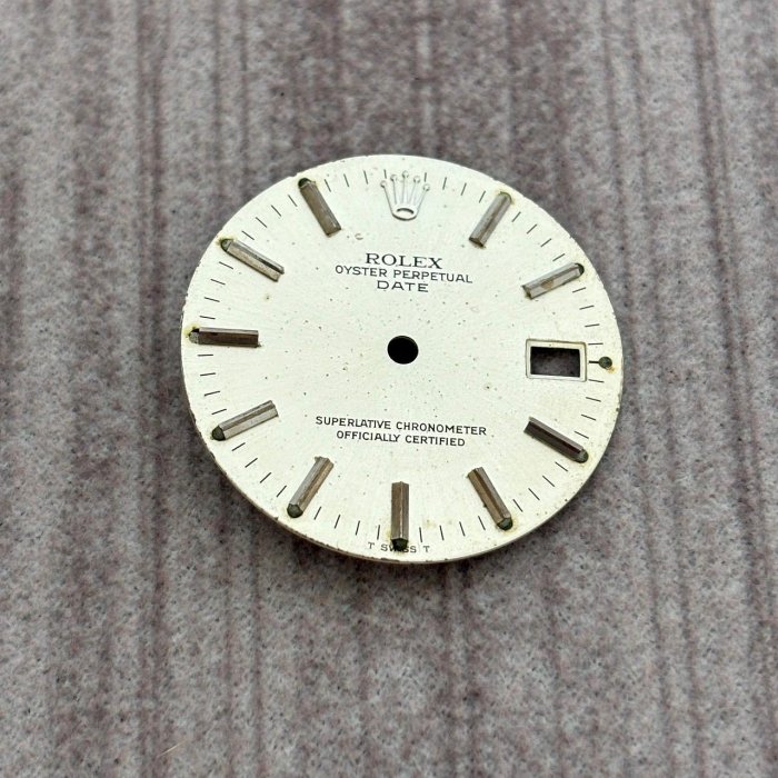 錶現不凡～Rolex/勞力士原裝面板。1570機芯可用