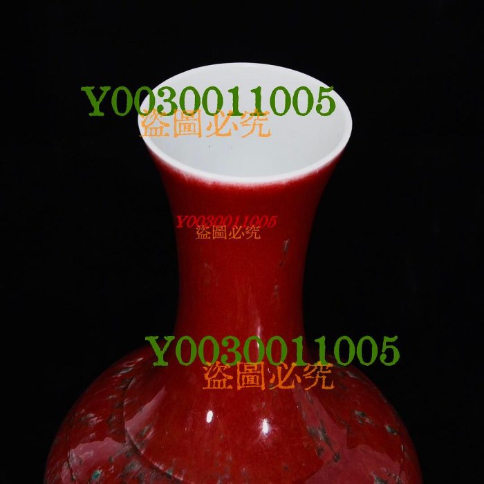 清時代 康熙年製 豇豆紅釉 变美人醉赏瓶 花瓶 陶器 時代物 骨董品 旧家