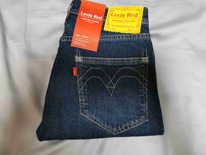 Levi's levis RED 502 牛仔褲 A0133-0002 上寬下窄 日本代購