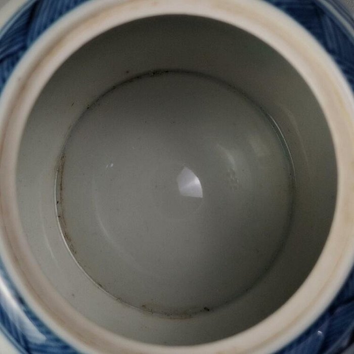 篩月庵竹泉制日本平安時代三浦竹泉造清水燒染付茶具原箱保存橫手公道杯