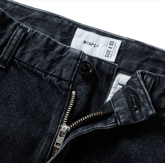 希望商店】WTAPS UNION TROUSERS COTTON.DENIM 22AW 錐型寬鬆