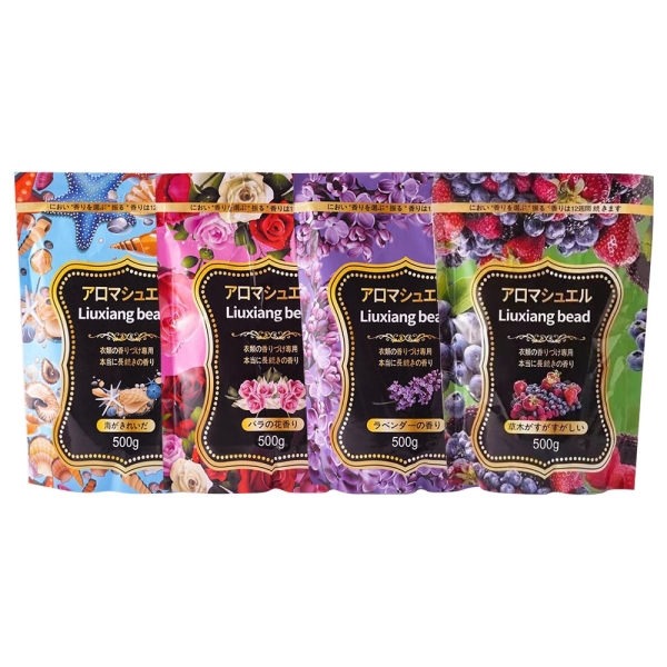 6包組 三效合一 高級香水袋裝衣物芳香豆(500g) 防靜電 柔順 留香珠 香香豆 洗衣豆 香氛豆 衣物香氛