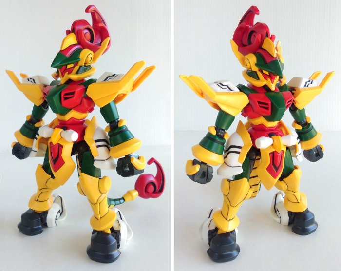 BANDAI ~ 紙箱戰機ダンボール戦機028 LBX リュウビLBX LIU BEI 劉備