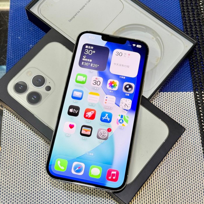 【艾爾巴二手】iPhone 13 Pro Max 128G A2643 6.7吋 銀 #二手機 #彰化店 Q6F6Q