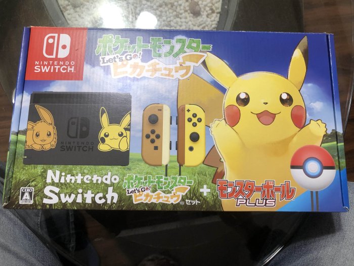 希少　Nintendo Switch Let's Go! ピカチュウ セット 2025年最新】nintendo switch 本体 ポケットモンスター let's go