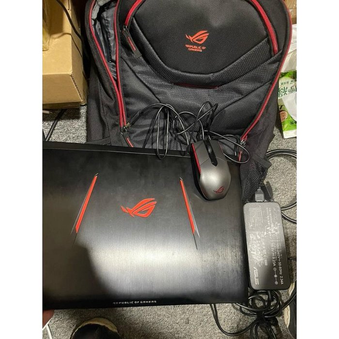 華碩 電競筆電 ASUS ROG GL502G i7-7700HQ 16G/256G+1T GTX1060-3G 15吋