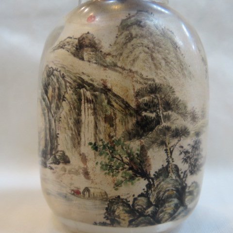 山水 鼻煙壺 Amazon.co.jp: 鼻煙壺 中国伝統工芸品 内絵ガラス瓶 スナッフ