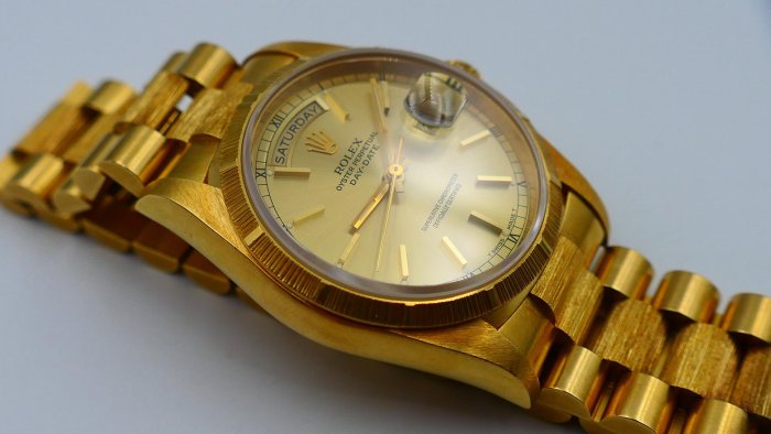 【美好時光】ROLEX勞力士18248樹紋款罕見一手錶無拋整超美品18038 18238參考