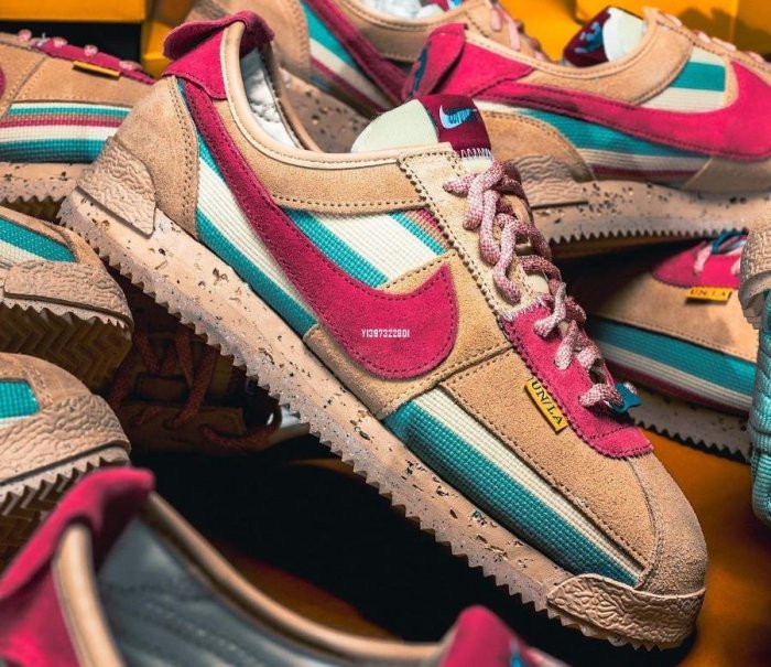 Nike Cortez 50週年 棕粉 阿甘 輕便防滑男女滑板鞋 DR1413-200