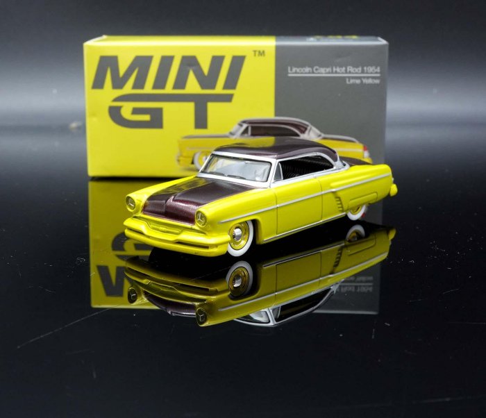 MASH 現貨特價Mini GT 1/64 Lincoln Capri Hot Rod 1954 左駕#794