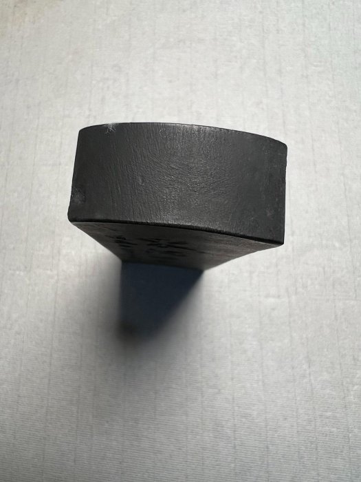 吳竹精昇堂十丁型墨滴幽香古墨原裝實用舊墨118g 古典書畫深刻篆刻墨汁