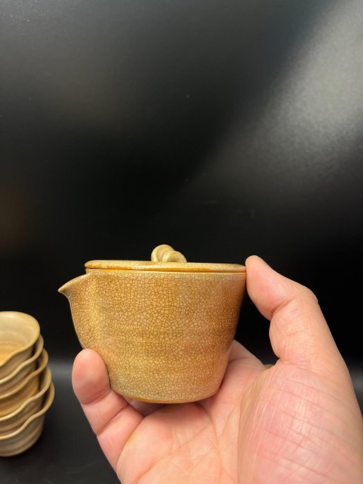 嚴選日本國寶級陶藝家野坂康起本手萩燒茶具，獨一無二的江月堂典藏級
