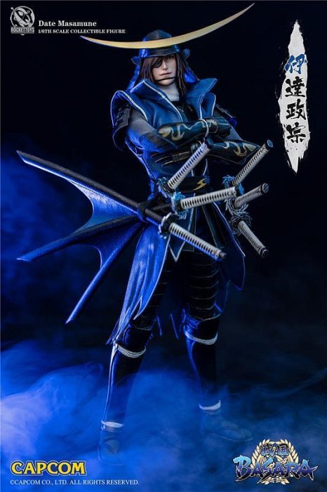 RocketToys 16 正版授權戰國BASARA 伊達政宗可動人偶| Yahoo拍賣