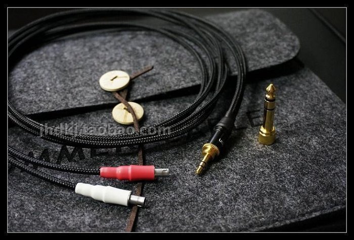 JHD AUDIO Black cross HD800 HD600 650全平衡耳機線 3.5升級線