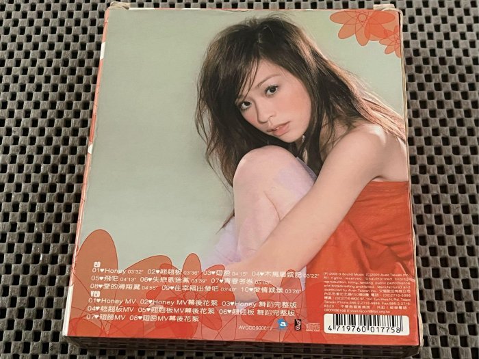 王心凌--HONEY 甜蜜慶功版~(艾迴唱片CD+VCD) | Yahoo拍賣