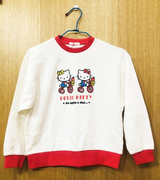 【震撼精品百貨】凱蒂貓 Hello Kitty~日本SANRIO三麗鷗 Hello Kitty兒童長袖上衣130*06907