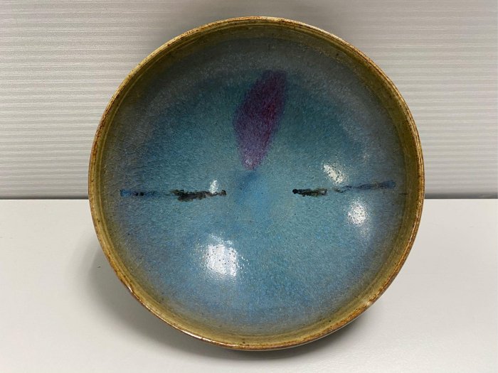 鈞窯紫班窯変灯台　陶芸　古美術　骨董品 鈞窯紫班窯変灯台 陶芸 古美術 骨董品 鈞窯紫班