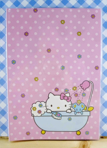 【震撼精品百貨】Hello Kitty 凱蒂貓~kitty證件套-洗澡點點