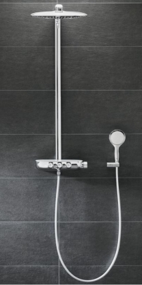 【麗室衛浴】德國Grohe Rainshower 26250 恆溫花灑組 SmartControl 360 Duo36cm 大花灑兩段出水