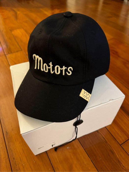 日本全新VISVIM 深藍棒球帽購於表參道直營店visvim motors club