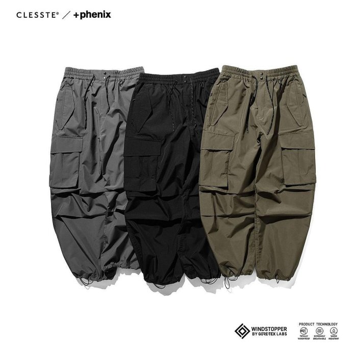 CLESSTE x +PHENIX WINDSTOPPER® BY GORE-TEX LABS CITY