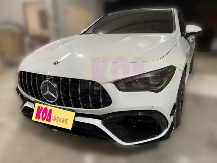 BENZ 賓士 W118 CLA CLA250 改裝 CLA45 前保桿 水箱罩 後保桿 側裙 尾飾管 總成 空力套件