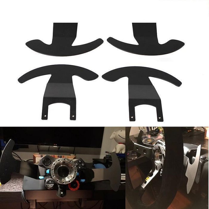 小Q 適用g25 g27 遊戲賽車模擬器方向盤轉接底座快撥加長撥片