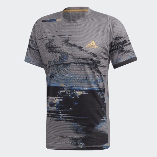 投網 T.A】 國外限定款Adidas Printed Tennis Crew 網球排汗球衣Zverev 比賽