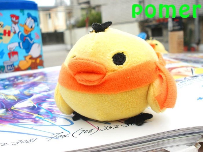 ☆POMER☆ 日本專用景品 San-X正品 Rilakkuma 拉拉熊懶懶熊好朋友管家黃色小雞鼻孔雞橘圍巾娃娃玩偶吊飾