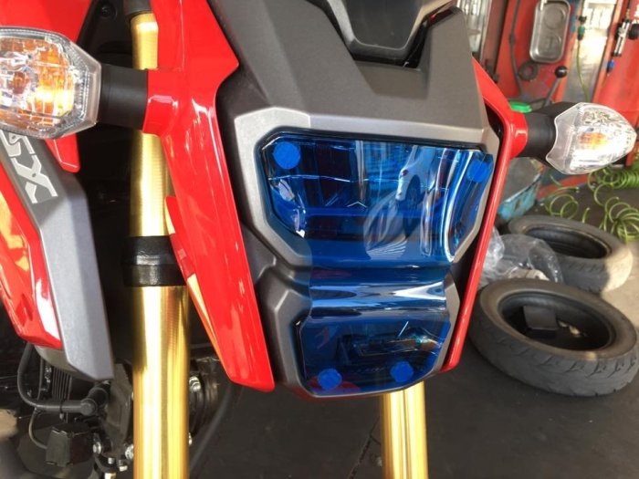 {侑新車業} 地下工房 本田-MSX 125SF 大燈護片 專用護片