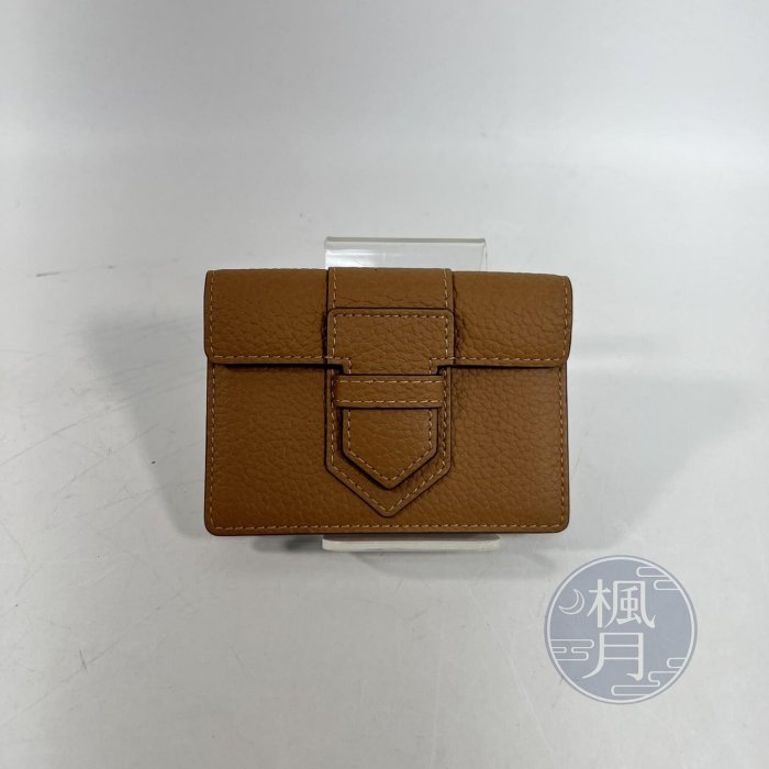 DELVAUX 焦糖 PRESSE 卡包