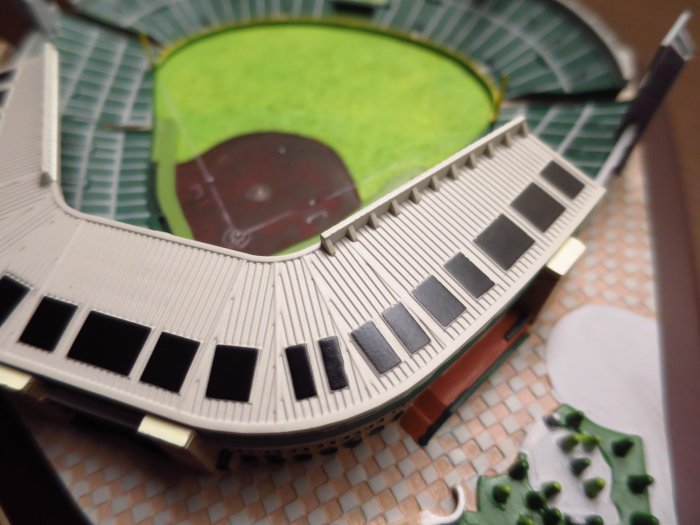 阪神甲子園球場 1/1500 スケールモデル 甲子園球場が超リアル模型に 8
