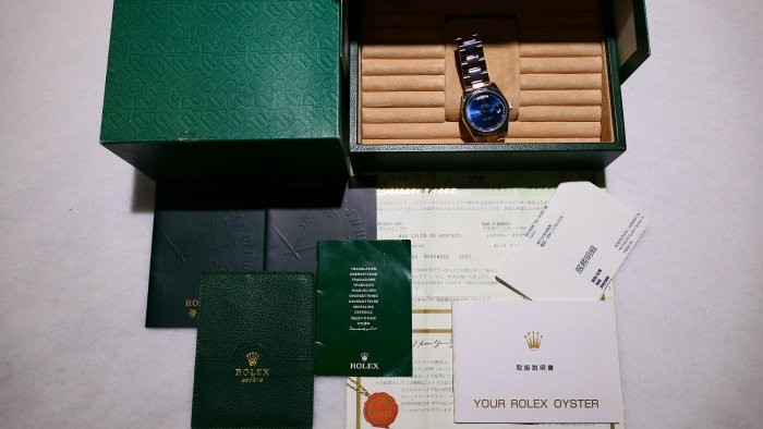 【美好時光】ROLEX勞力士 118239原裝藍面盒單全釋出!RSC驗證完成( 18239 128239參考)